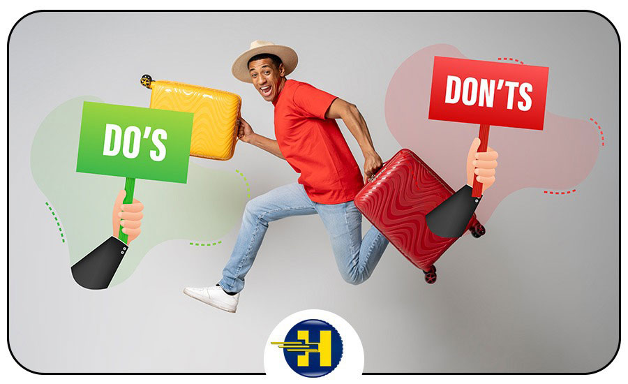 وسایل مجاز و غیرمجاز در هواپیما