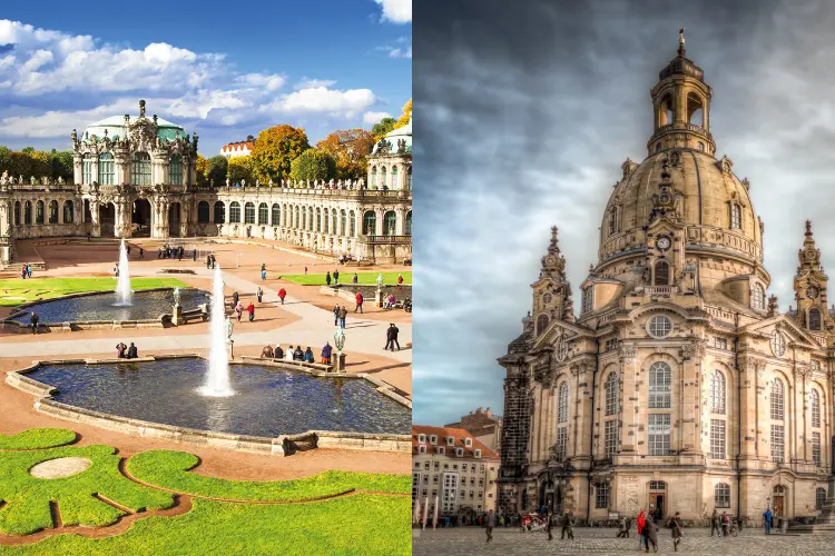 Frauenkirche.Zwinger